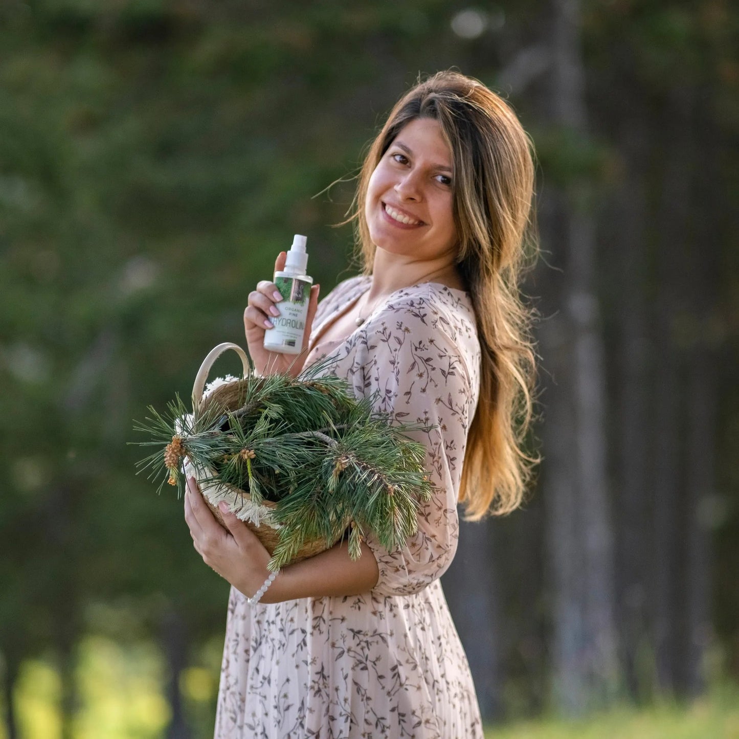 + Gift Organic White Pine Water - Hydrolina - Spray for skin Fungus and smelly feet