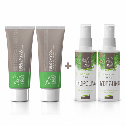 Buy 2 Creams for Nail Fungus and Dry and Cracked Skin, Get 2 Organic White Pine Waters for Free InaEssentials Ireland