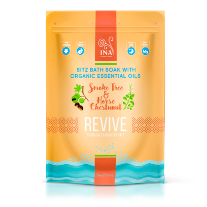 + Gift Revive - Bathing salt with Smoke Tree and Horse Chestnut for Varicose and Postpartum care