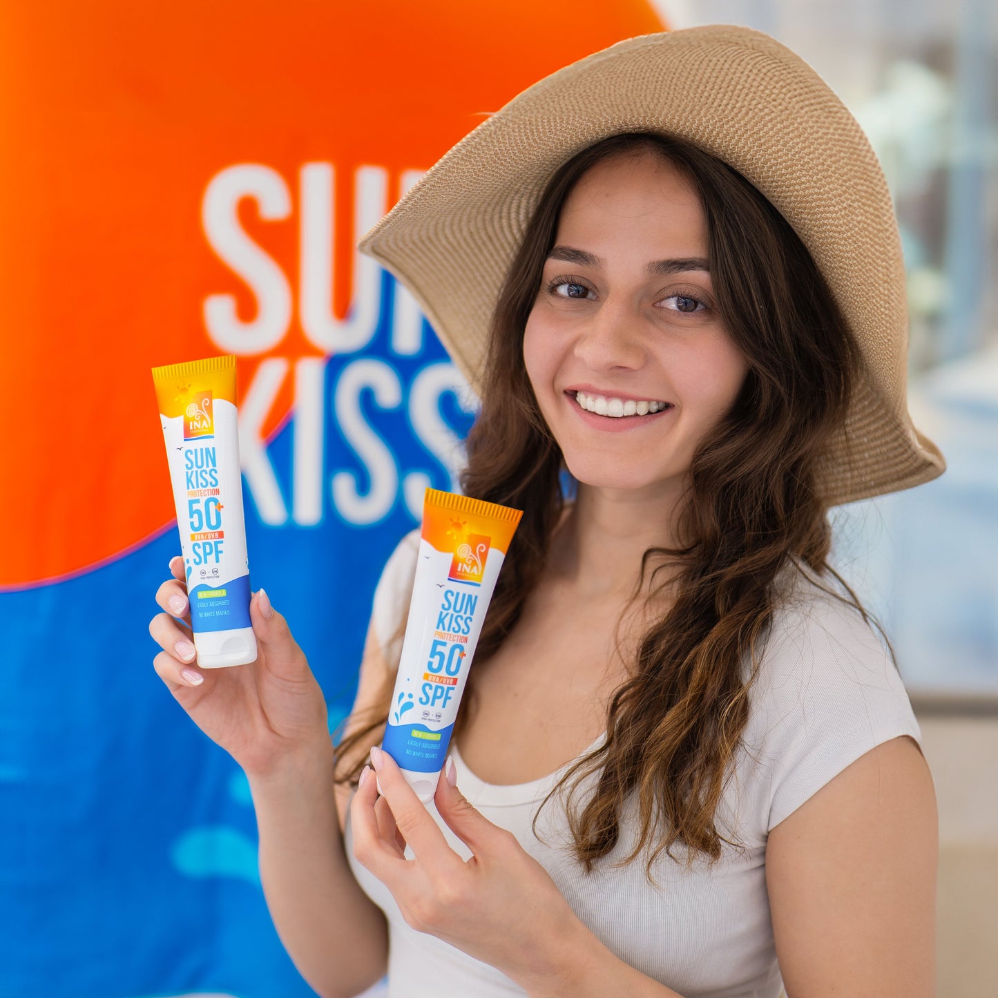 Natural Sunscreen for Face and Body SPF 50+ with Organic White Fir