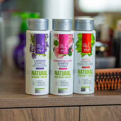 + Gift Natural Wild Nettle Shampoo for Hair Loss