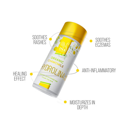 + Gift Organic Chamomile water - Hydrolina for Eczema and Irritated skin