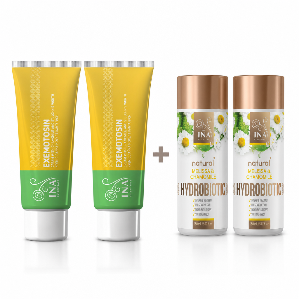 Pack 2 Exemotosin + 2 Hydrobiotic Chamomile