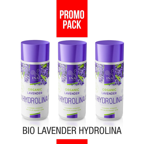 3x Organic Lavender water - Hydrolina for Acne