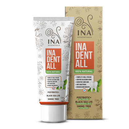 + Gift Natural Fluoride-Free Toothpaste Ina Dent-All
